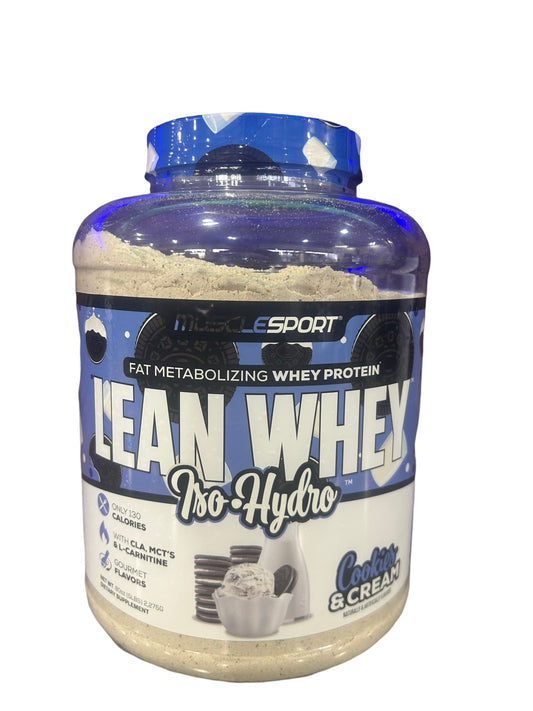MuscleSport Lean Whey Protein (5lb)